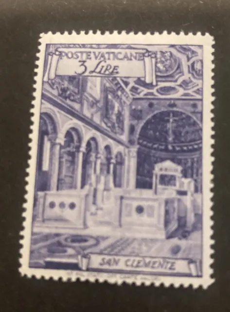 Vatican City, Scott 122, 23, 25 Basilicas, 1949, MH 3