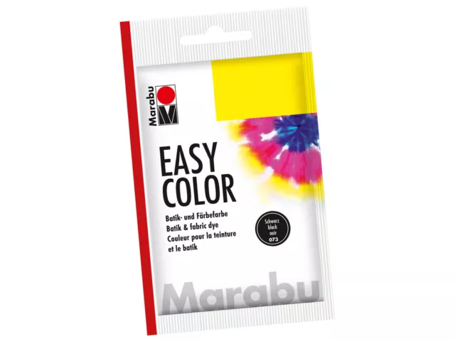Marabu Easy Colour Fabric Dye 25g Black