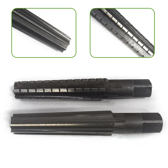 2pcs MT3 No.3 Straight Shank Morse Taper Reamer Set Roughing Finishing Fine USA