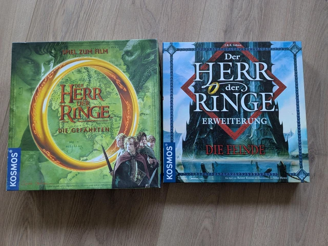 Der Herr Der Ringe Die Gefährten Buch DER HERR DER Ringe, KOSMOS Brettspiele, "Die Gefärten" und "Die Feinde