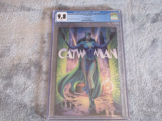 CGC 9.8 Catwoman  #1, 80th anniversary 100 page Super Spectacular,DC Comics 2020