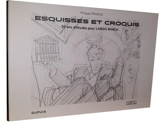 Largo Winch : Esquisses Et Croquis (Art Book#Marsu)