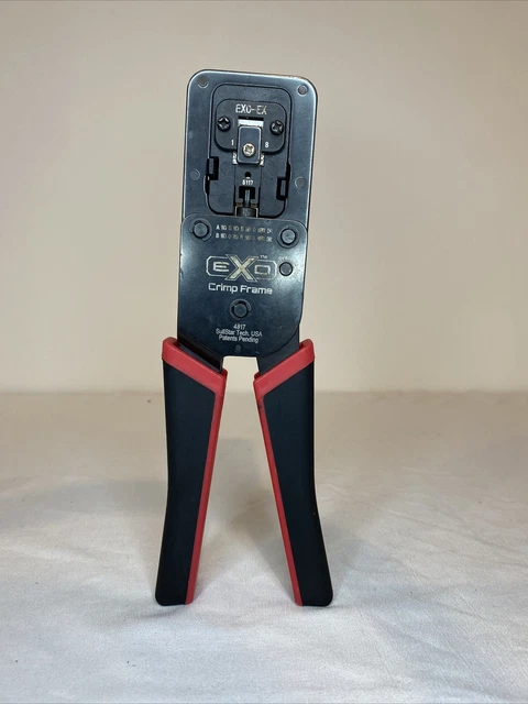 Platinum Tools 100061C EXO Crimp Frame with EXO-EX Die - Black
