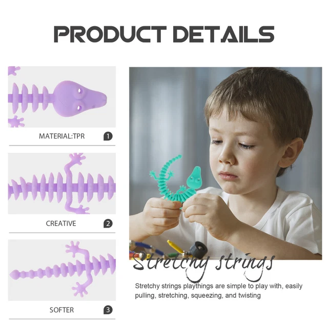 6 Pcs Fishbone Toys Toys Kids Girls Kid Gifts Fish Bone 9