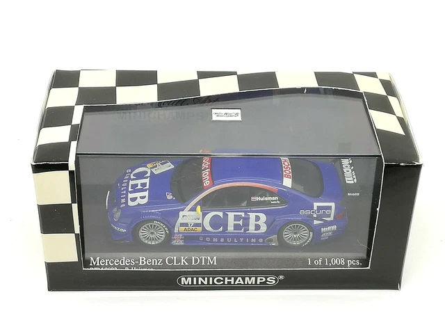 1/43 Minichamps Mercedes CLK Coupé DTM 2001 Team Manthey - Flipn Diecast