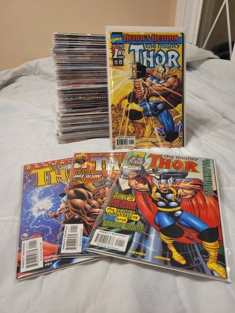 The Mighty Thor - COMPLETE 1998 Marvel 2nd Series Including Annuals 88 Comic Lot