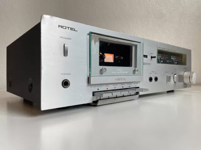 Vintage Rotel RD-400 Stereo Cassette Tape Deck - High Quality - Japan