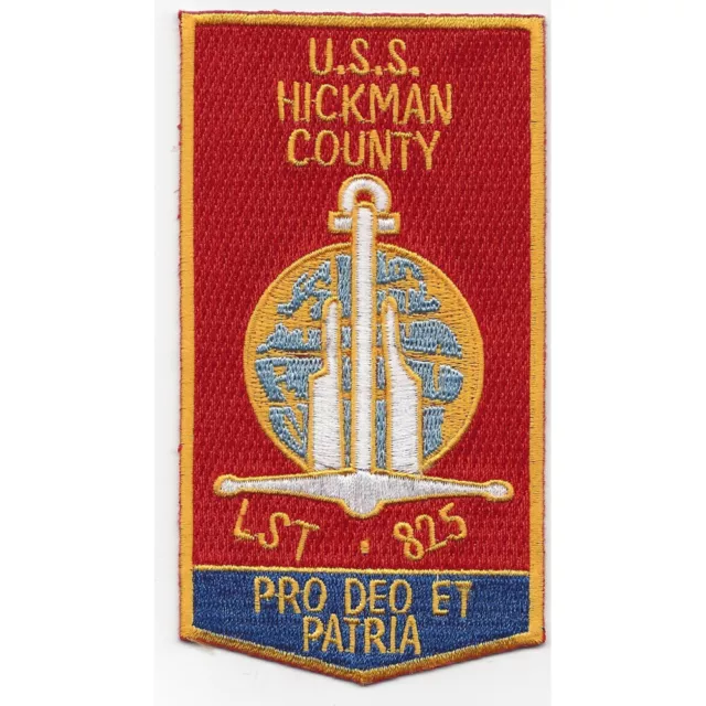 LST-825 USS Hickman County Patch