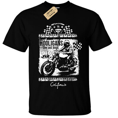 Bambini Ragazzi Ragazze Lost Boys T-Shirt Bambini Biker Moto Rider Moto Top