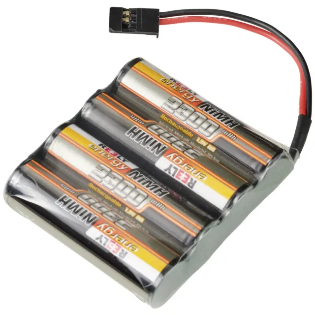 Reely Modellbau-Empfängerakku (NiMh) 4.8 V 2300 mAh Zellen-Zahl: 4  Mignon (A...