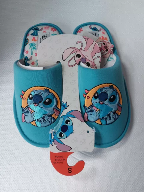 Pantoufle Chaussons Slippers Stitch Disney 24 26 zapatilla Disneyland Paris