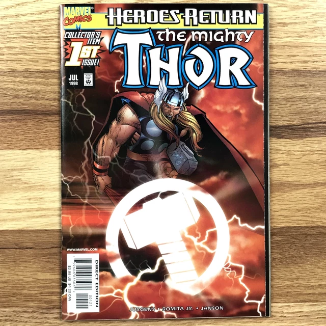 The Mighty Thor #1 Comic Book Volume 2 Marvel Comics VF NM