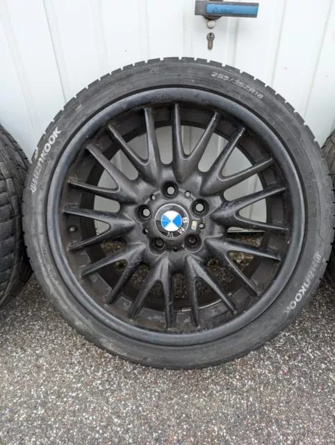 4x Original BMW 3er e46 M Alufelgen Styling 72 8x18 8,5x 18 Zoll 2229145 2229155 3