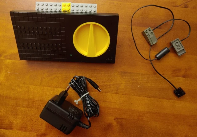 LEGO TRAINS 4548: power supply, driving control, connection cable ...