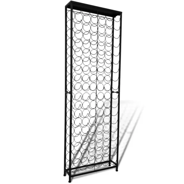 108 Bottle Metal Wine Cellar Rack Shelf Holder Cabinet Storage Organiser Stand