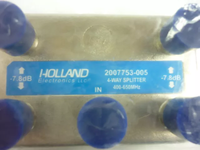 (30) SÉPARATEUR 4 VOIES HOLLAND ELECTRONICS 400-650 MHz 2007753-005 3