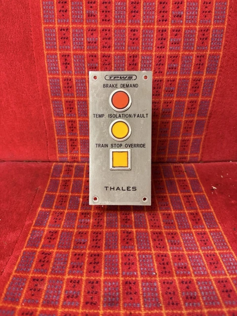 Tpws Module Red BRITISH RAIL CLASS 455 Ex 5910 AWS TPWS Warning Panel £59.00 - PicClick UK