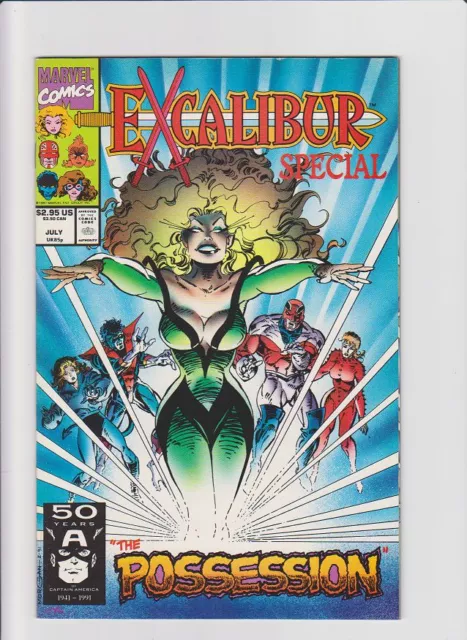 Lot De 3 Excalibur Special Edition Marvel : Air Apparent, Possession, Vs. X-Men