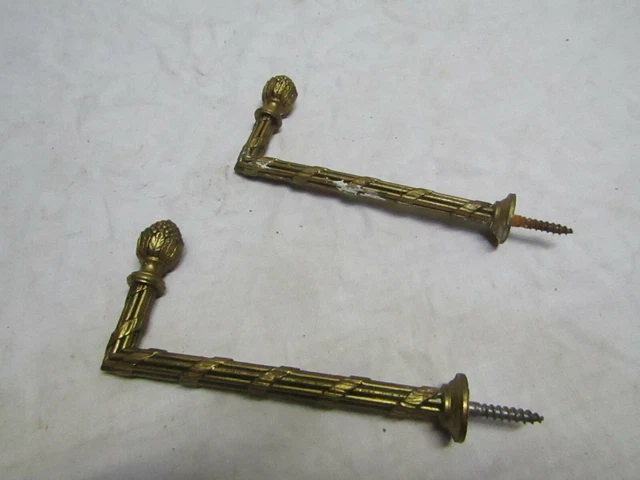 100x 25mm (2.5cm) Crochet Epaule Laiton Plaqué, à Visser