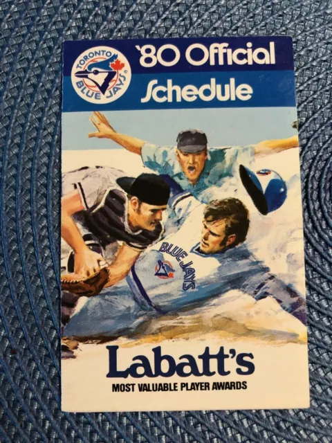 1980 Toronto Blue Jays regular season baseball schedule  - Labatts