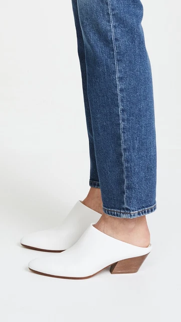 Vince heath leather mule sandals deals