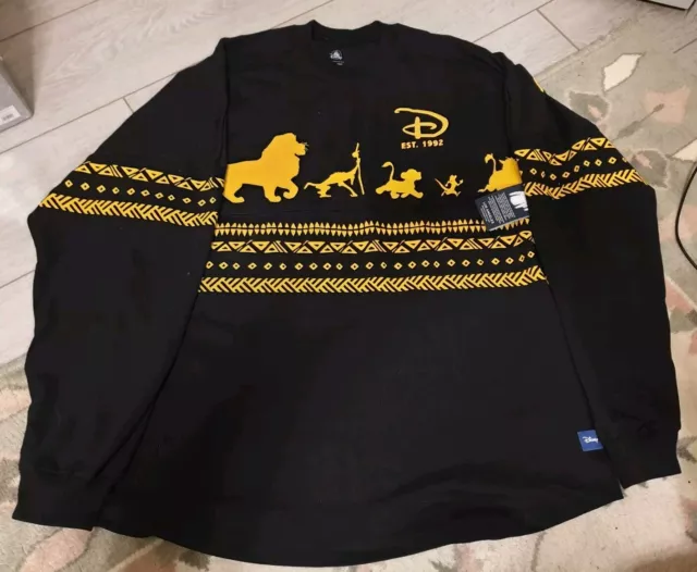 SPIRIT JERSEY LION KING / Roi / König Löwen LIFESTYLE NEW L Disneyland Paris