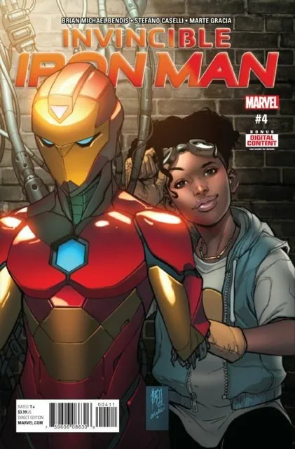 Invincible Iron Man (2016) #   4 (9.0-VFNM) Riri Williams 2017