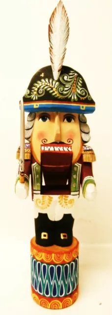 Alkota Russian Genuine Unique Wooden Collectible Nutcracker "Nachimov, 11"H