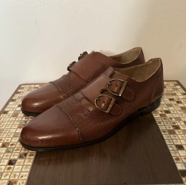 Stanley Blacker Dress Shoes Sz 10 M Mens Burgundy Tassels Loafers
