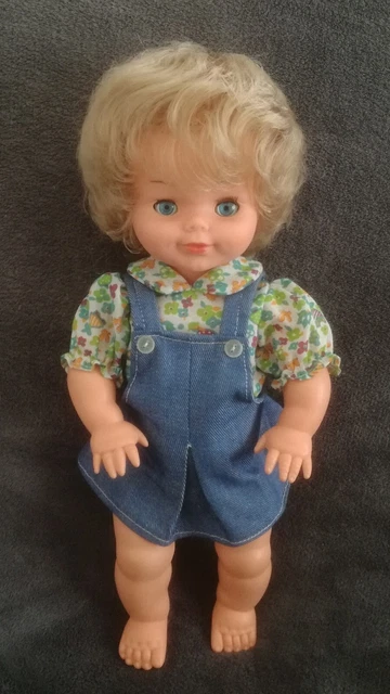 Ancienne Poupée Muguette Bella 36 Cm - France, Années 1950, état D'occasion