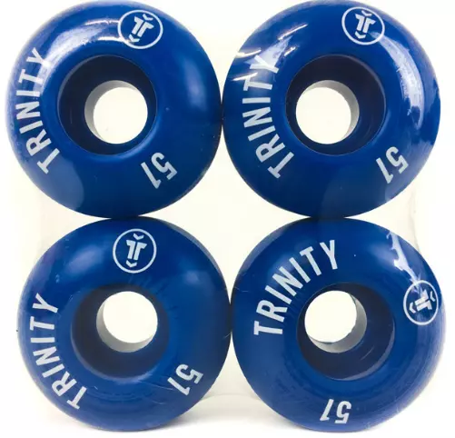 Skateboard wheels 51mm 100a blue - set of 4