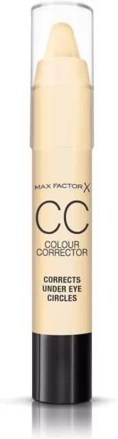 Max Factor CC Colour Corrector Stick | Corrects Under Eye Circles | Sealed |