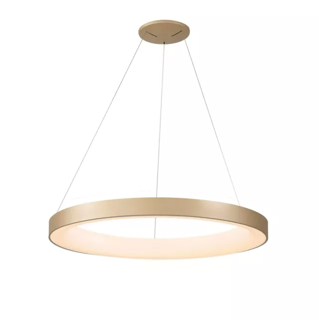LED Suspension Chandelier Modern Design Gold MN-376