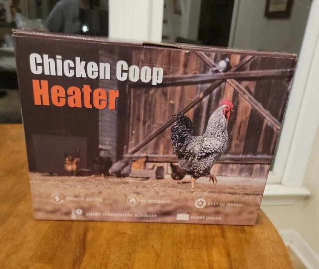CHICKEN COOP HEATER CCH001 140W Temperature Adjustable Radiant Heater
