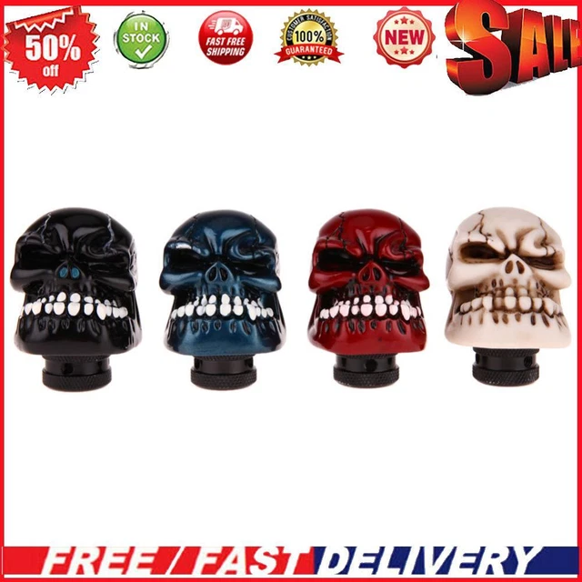 Fashion Skull Head Car Gear Shift Knob Modification Car Interior Accessory