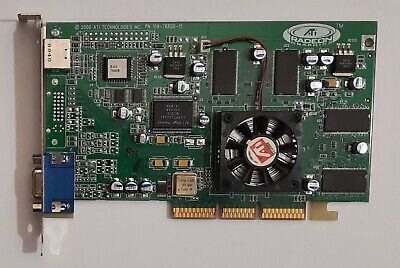 ATI Radeon AGP Grafikkarte (R6, 32MB SDR, 109-76800-11, 2000)