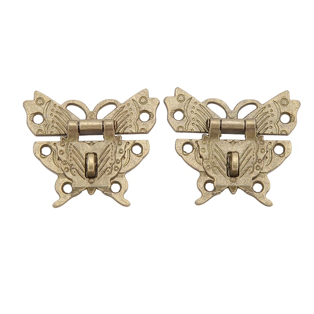 Cabinet Lock Decorative Latch Hasp Pad Lock Cabinet Box Latch Hasp Lock For EMB