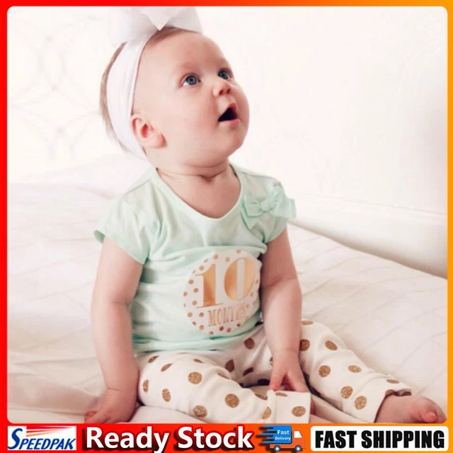12pcs Infant Baby Monthly Sticker Pregnant Women Month Milestone Photograph Prop