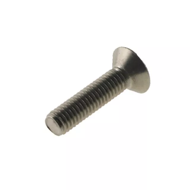 Qty 90 Countersunk Socket Screw Kit M6 304 Stainless Steel Flat Allen Bolt #176 2