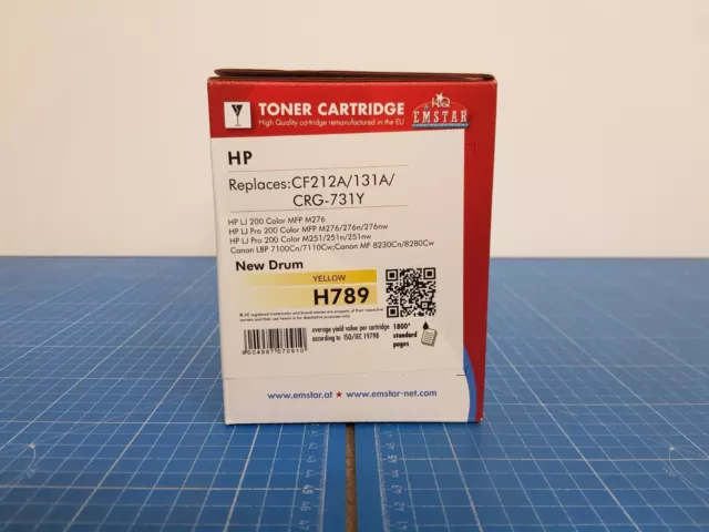 Emstar Toner H789 für HP CF212A/131A/CRG-731Y Gelb 2