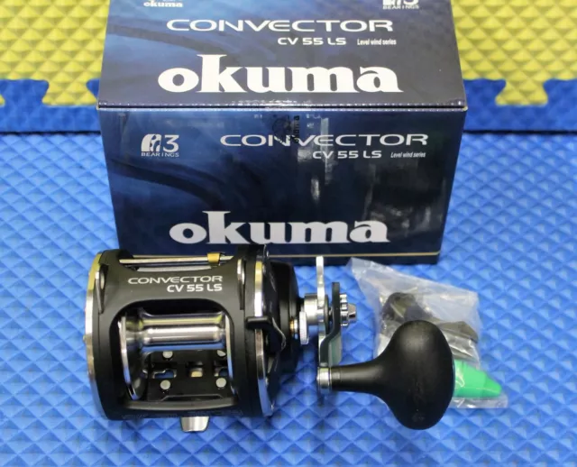 Okuma Convector High Speed Level Wind Trolling Reel CV 55LS