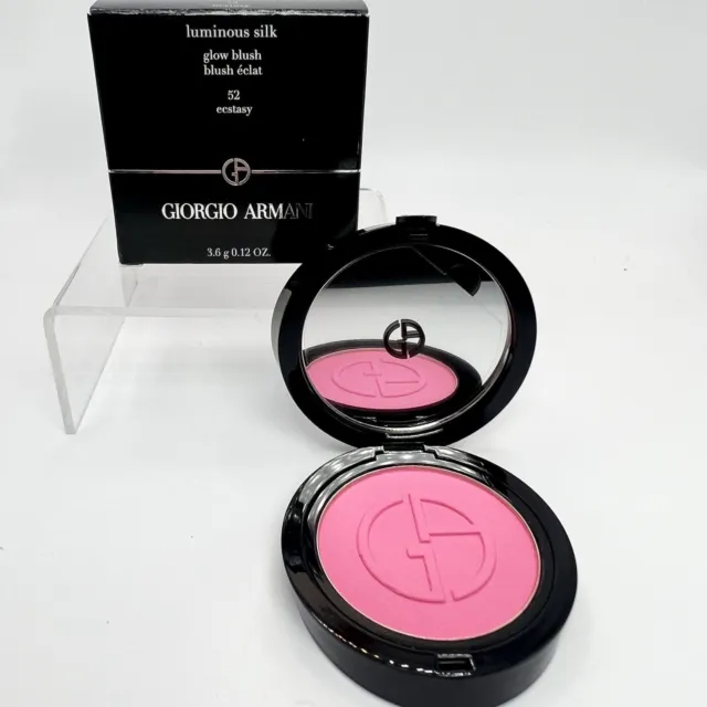 GIORGIO ARMANI BEAUTY LUMINOUS SILK GLOW BLUSH 52 Ecstasy New In Box