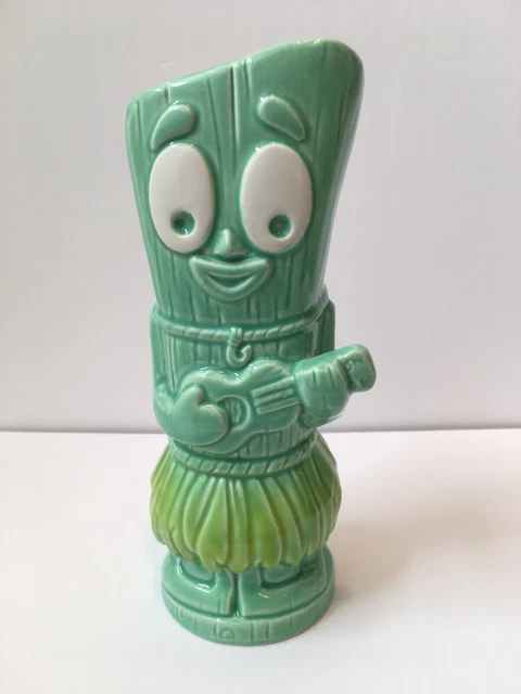 Gumby Tiki Mug Hula Grass Skirt Ukulele Uke Fishhook 14 Oz Art Clokey Nib Gumby Tiki Mug Hula Grass Skirt Ukulele Uke Fishhook 14 Oz Art Clokey Nib