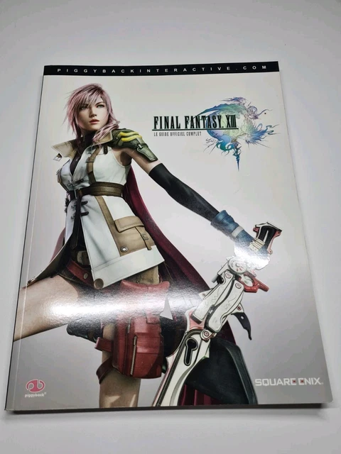 No os perdáis la guía oficial de Final Fantasy XIII-2