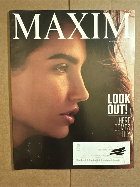 MAXIM 202 - 2015, April - Model Lily Aldridge, MK-677, Marketing