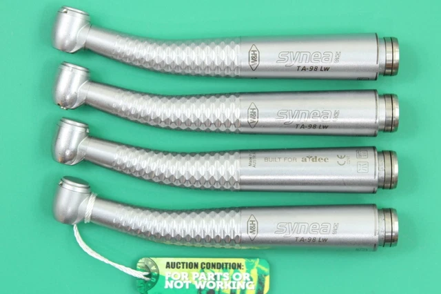 A-DEC W&H Synea HS TA-98 LW High Speed Handpieces (4pk) - HANDPIECE USA