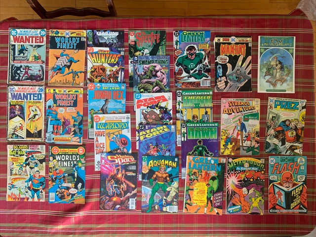 Dc Mixed Lot Silver Age Flash World’s Finest Green Lantern Atari Force More!
