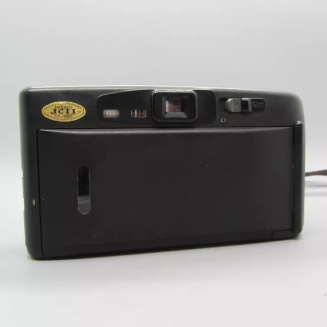 Fuji DL-160 Tele 35mm Film Point and Shoot Camera Black Tested 3