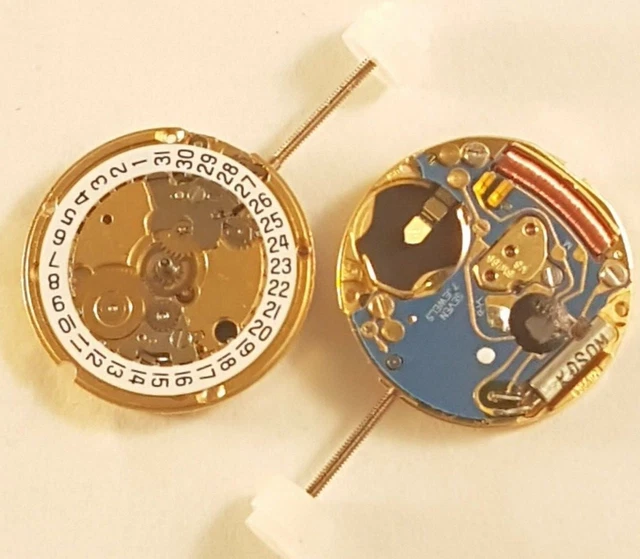 Mouvement Horloger Seiko Y142B Quartz Cal:3h - Pour Réparation Ou Création