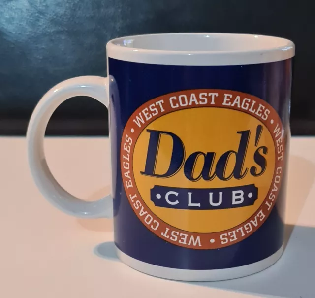 West Coast Eagles Dad's Club Mug AFL Father's Day + Free Tracked Postage